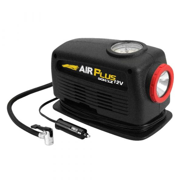 Compressor de Ar Air Plus 12V Mini com Lanterna Schulz