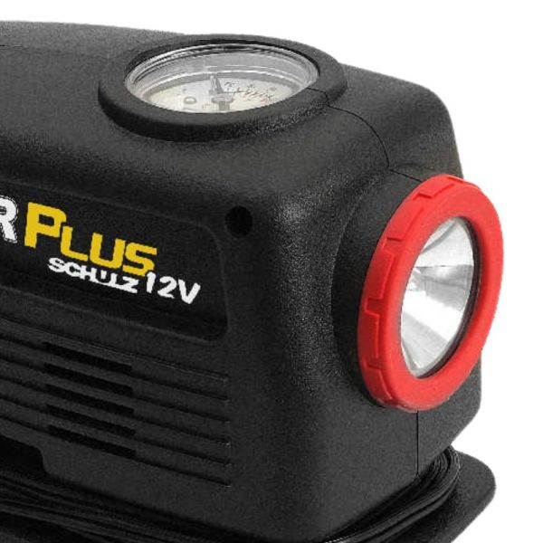 Compressor de Ar Air Plus 12V Mini com Lanterna Schulz