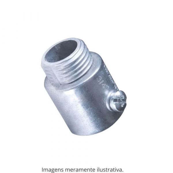 Condulete Conector Unidut Reto Sem Rosca 3/4 Pol. Flexor Tramontina
