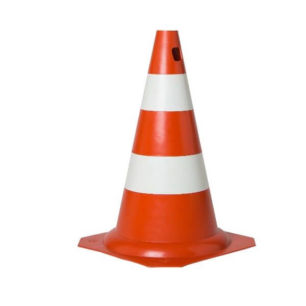 Cone de Sinalização 50 cm Refletivo Kteli