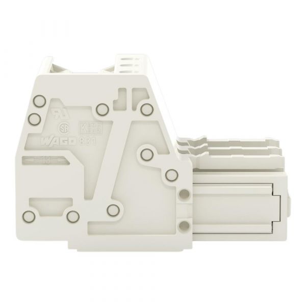 Conector Fêmea 3 Polos 831-3103 de até 10mm² Wago