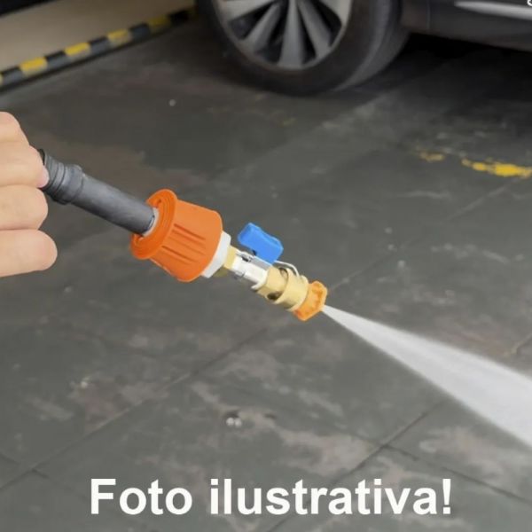 Conector para Mangueira Alta Pressão Lavor 4000 PSI Vermelho Kers