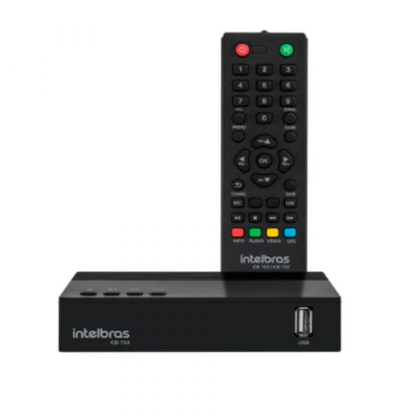 Conversor Digital De Tv Com Gravador CD 730 Intelbras