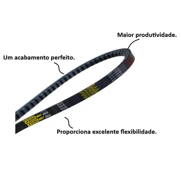 Correia Britador 5 VX 630 Mercúrio