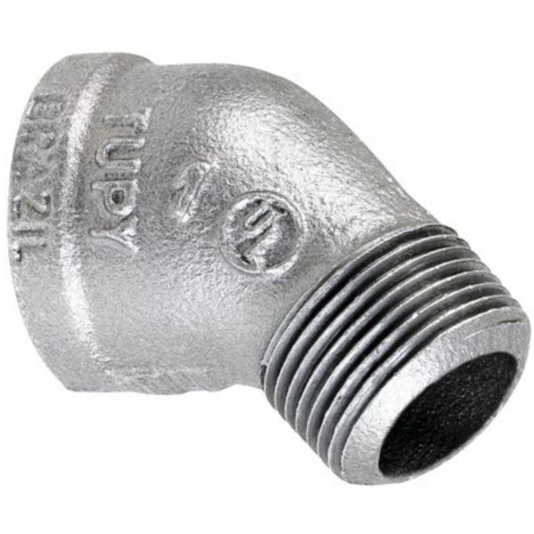 Cotovelo Galvanizado 45° 3/4