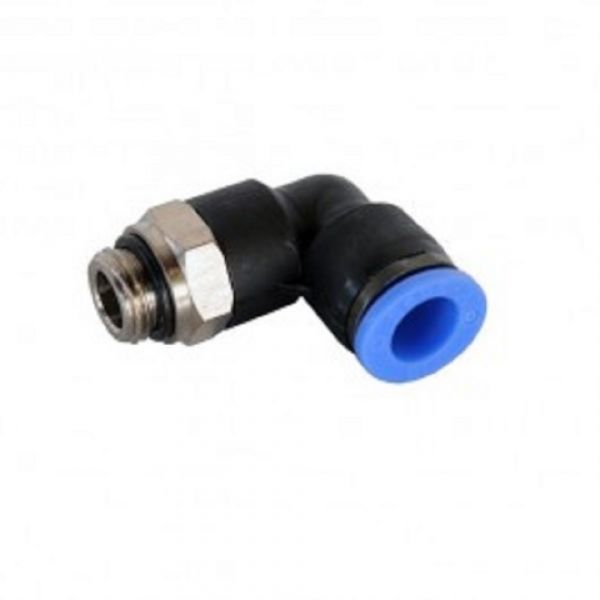 Cotovelo Macho Giratório Instantâneo 90º 10mm x 1/4” Fluir