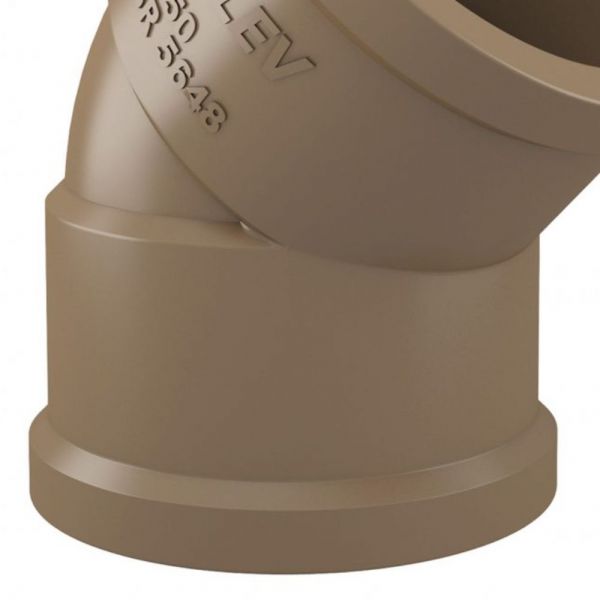 Cotovelo Soldável 45° 25mm 10120256 Fortlev