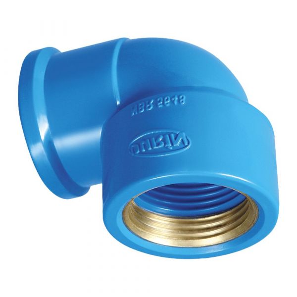 Cotovelo Soldável 90° com Rosca LR 25mm X 1/2 Pol. Durin