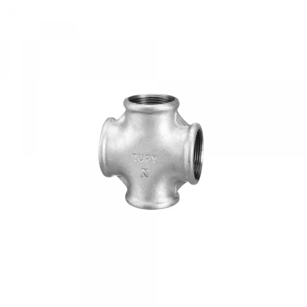Cruzeta de Ferro Galvanizada 1.1/2” Tupy