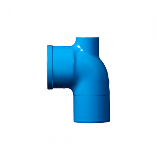 Curva Curta Soldável Irriga PB 90° DN75 x PN125 x PB 1 Pol. PTI Conexões 