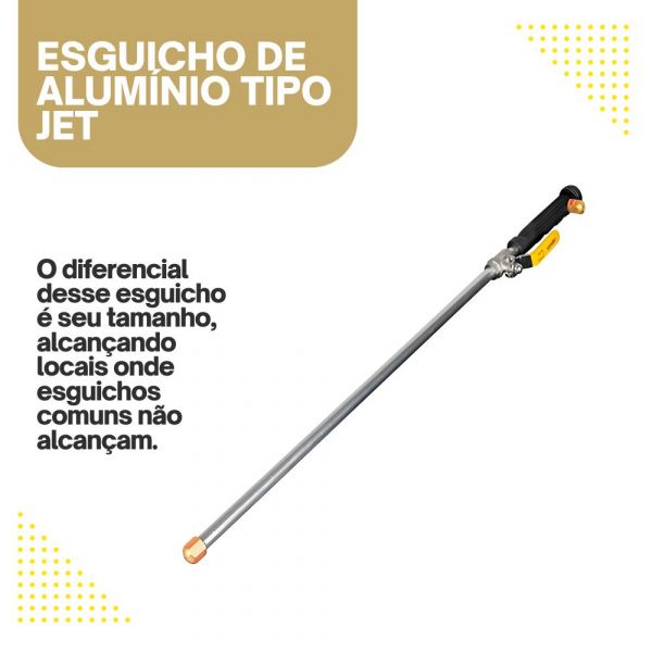 Esguicho De Alumínio Tipo Jet 1/2