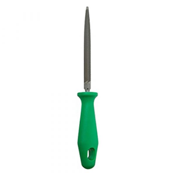Lima Triangular Delgada 5” Com Cabo K&F