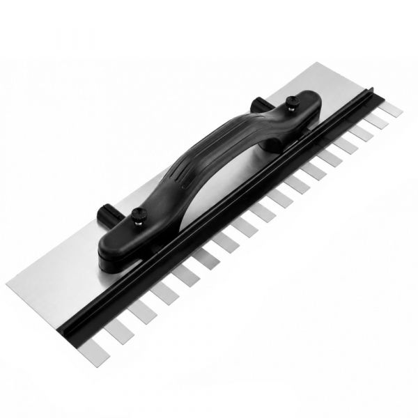 Desempenadeira Aço Dentada com Regulagem 43x12cm Metais Premium