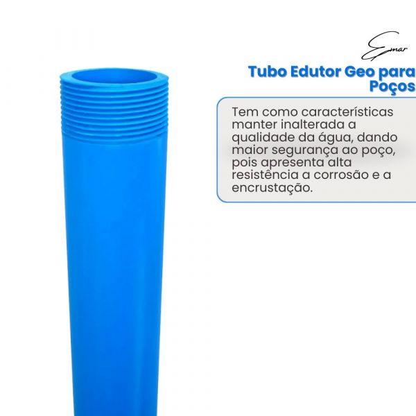 Tubo Edutor Geo para Poços 1