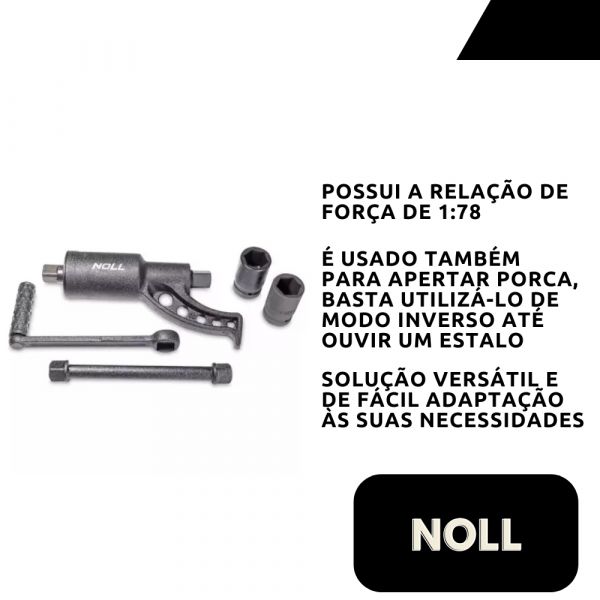 Desforcimetro Multiplicador de Torque 1 Pol 1:78 Noll