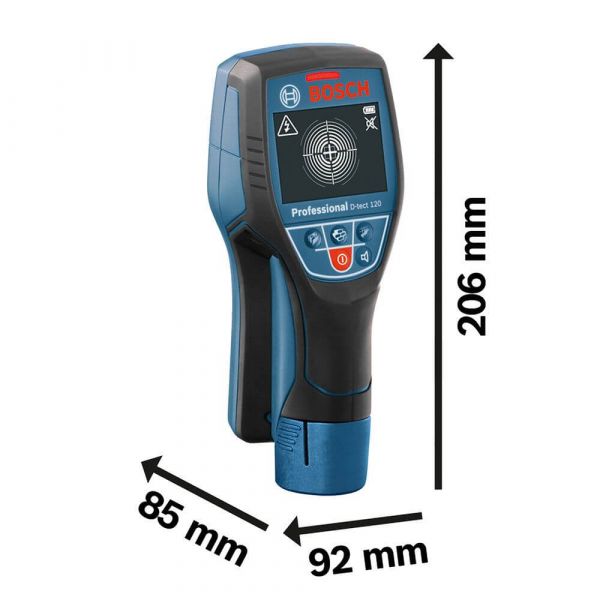 Detector e scanner de parede Bosch D-TECT 120