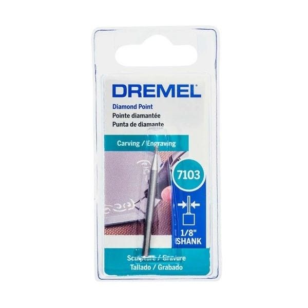 Ponta Diamantada 7103 Esférica 11/64 Dremel 26157103AE