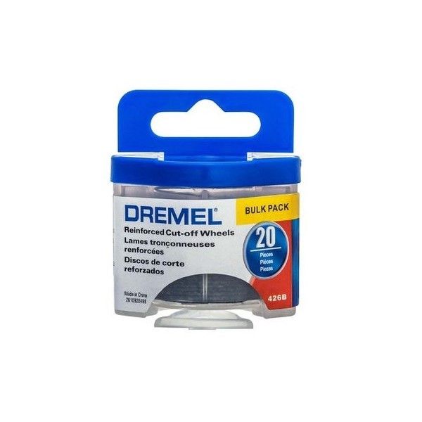 Kit De Discos De Corte Para Maior Duração De 31,8mm 20Pçs(426B) Dremel