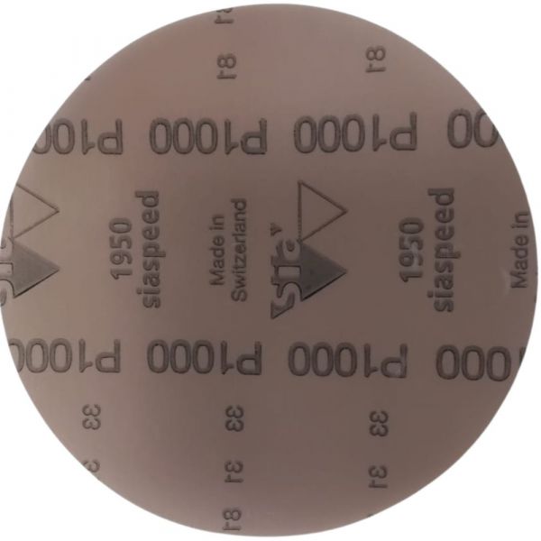 Disco com Velcro Sia 125mm P1000 Bosch