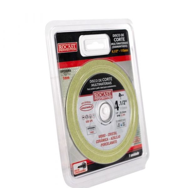 Disco de Corte Multi Materiais 115 x 22.2mm Amatools