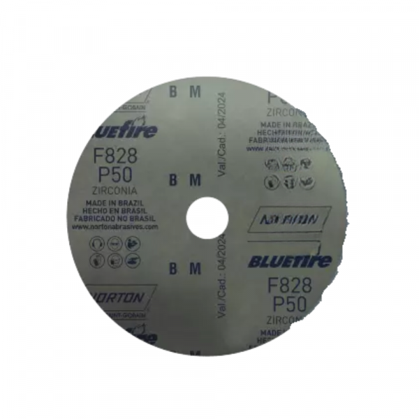Disco de Fibra Avos para Metal 4.1/2 Pol. Grão 60 F-828 Norton
