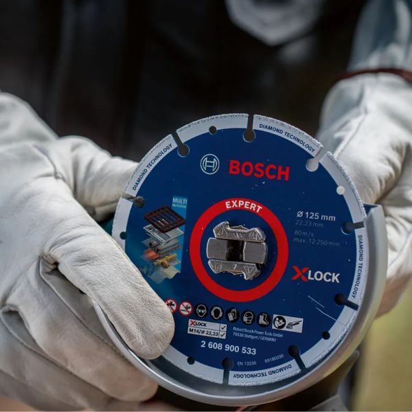 Disco Diamantado para Metal X-Lock 125mm Bosch