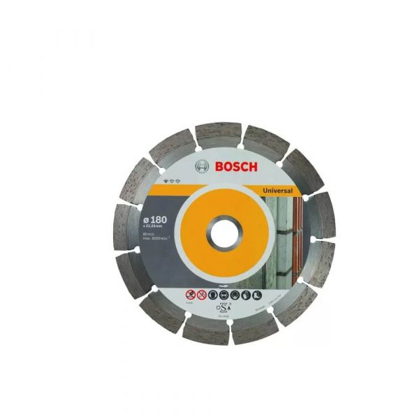 Disco diamantado segmentado Bosch Standard for Universal multimaterial 180 x 22,23 x 2 x 10 mm