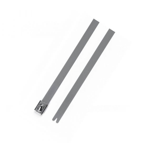 100 Unidades De Abraçadeiras De Inox 316 MBT20H 8,0 X 520 mm HellernnTyton