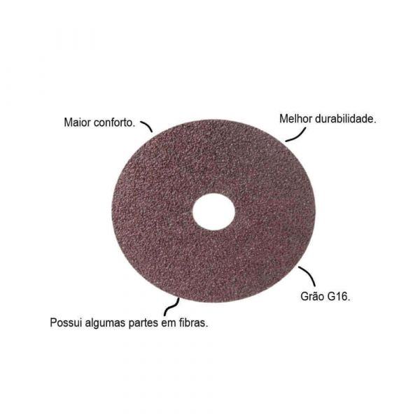 Disco Fibra 7 G16 F224 Metalite Norton