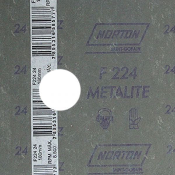 Disco Fibra Metalite F224 7 Pol. Grão 24 Norton