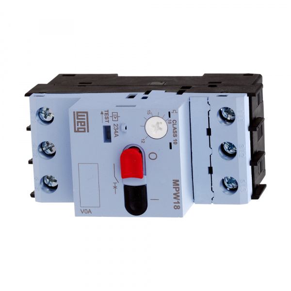 Disjuntor Motor AZ Tipo Parafuso 4-6,3A MPW18-3-D063 Weg