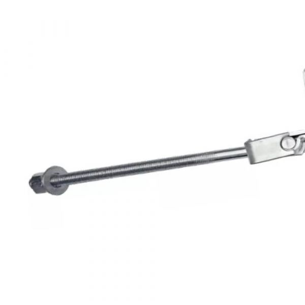 Dobradiça Aço Boca De Lobo 1/4” Jg Indústria