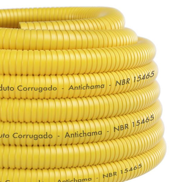 Eletroduto Corrugado 32X25mm Metros Fortlev