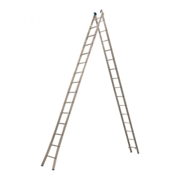 Escada Profissional Extensiva 2 Lances 15 Degraus Alumasa