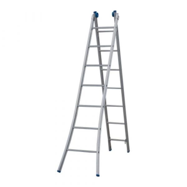 Escada Profissional Extensiva 2 Lances 7 Degraus Alumasa