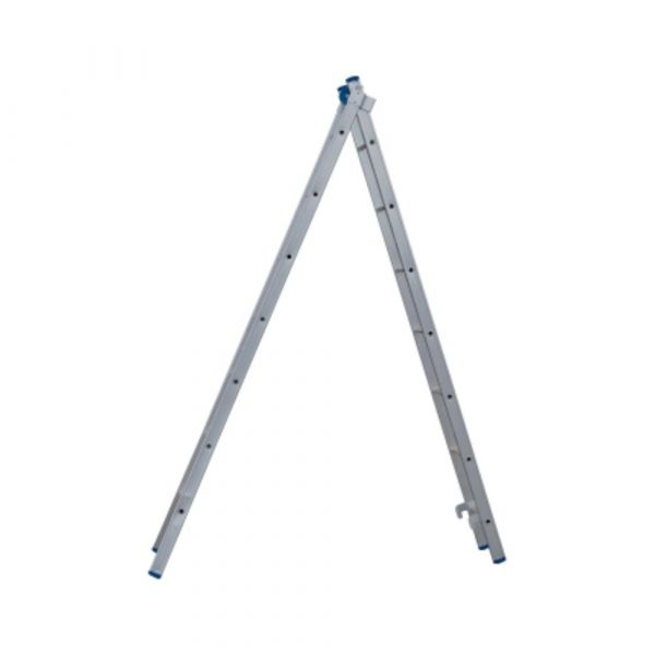 Escada Profissional Extensiva 2 Lances 7 Degraus Alumasa