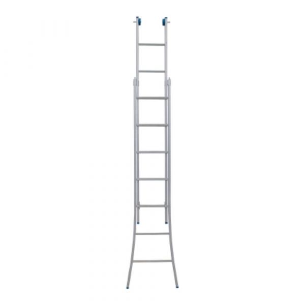 Escada Profissional Extensiva 2 Lances 7 Degraus Alumasa