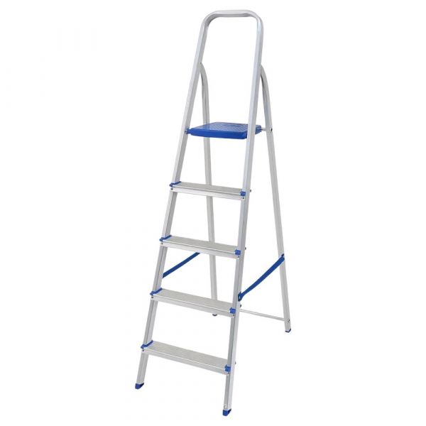 Escada Residencial Alumínio 5 Degraus Mor