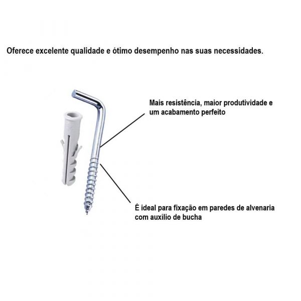 Bucha Com Escápula 8mm Bemfixa