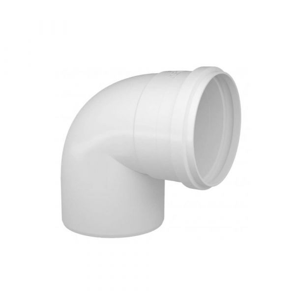Joelho Para Esgoto 90º DN100mm Fortlev