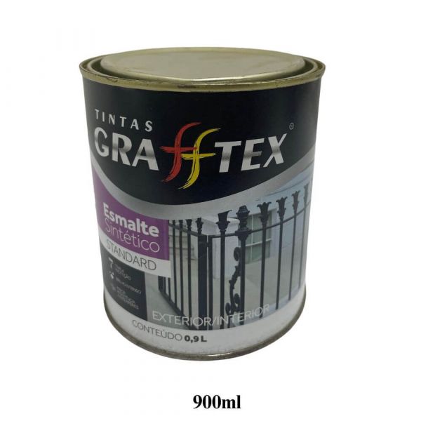 Esmalte Sintético Branco Alto Brilho 900ml Grafftex