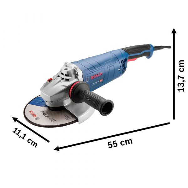 Esmerilhadeira Angular GWS 25-230 9 Pol. 2500W 220V Bosch