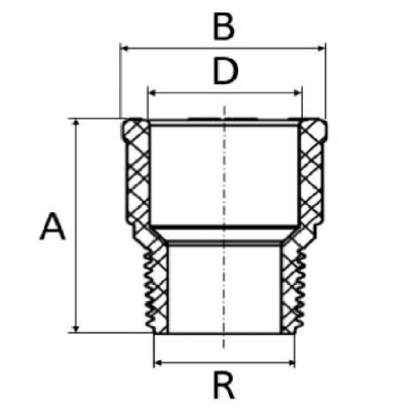 Adaptador Curto Soldável 85x3” Krona