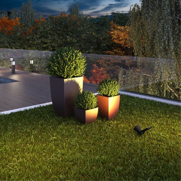 Espeto De Jardim Led Solar Taschibra Sunshine ES1 3W Brasilux
