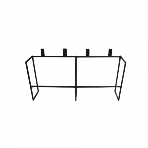 Estrutura Suporte Quadruplo Lixeira Basculante 40/60/100L Lar Plásticos