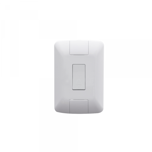 Conjunto 4x2 com 1 Pulsador Campainha Aria 6 A 250 V Tramontina