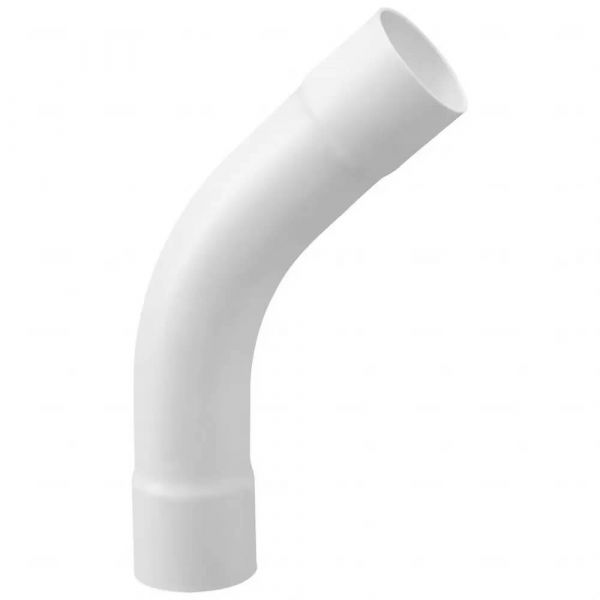 Curva 45° Longa para Esgoto DN40mm Fortlev