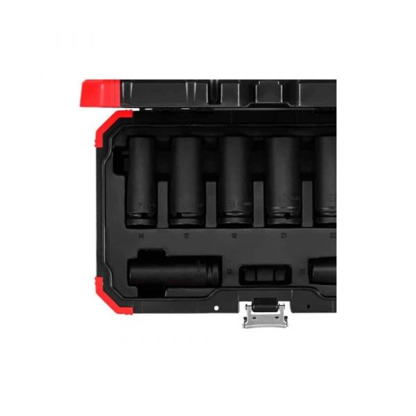 Jogo Chaves Soquete Red 1/2 12-23mm 8 Peças Com Maleta Gedore