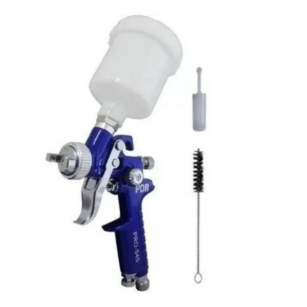 Pistola De Pintura Gravidade 125ml HVLP B 1mm PRO 545 Berliner