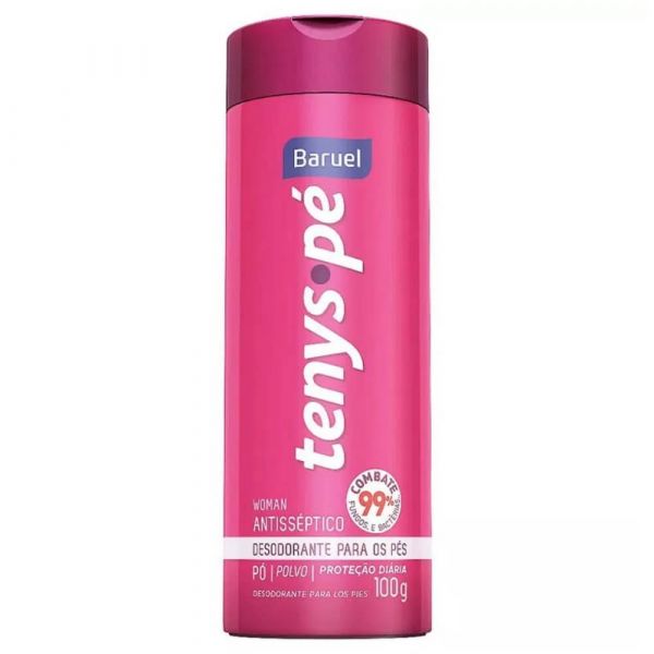 Talco Para Os Pés Tenys Baruel Woman 100gr Arcom
